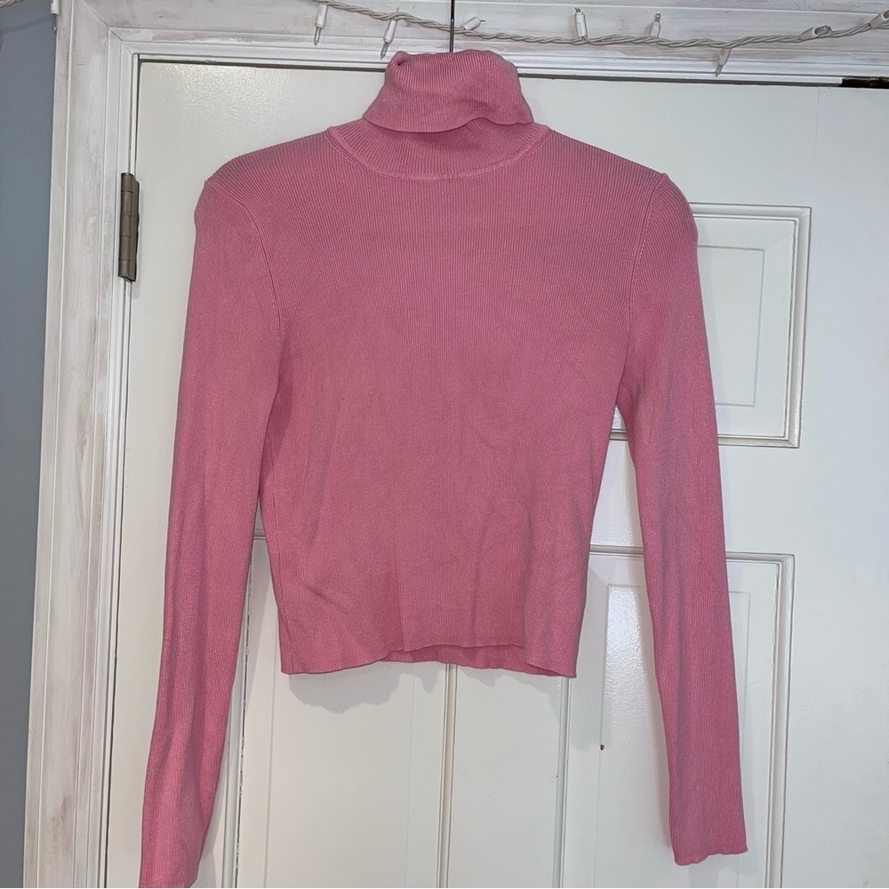 Zara Pink Turtle Neck